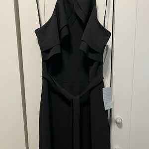 Nordstrom Black Sleeveless Jumpsuit